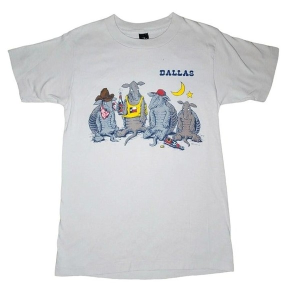 Vintage 80s Dallas tee - Picture 1 of 3